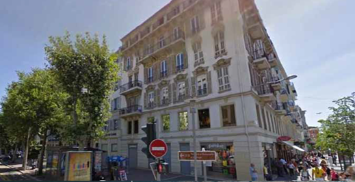 Immeuble rue Jean Médecin à Nice centre ville